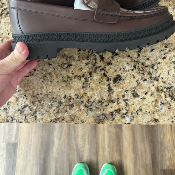 NIB Mens Coach Brown Cooper Loafer Size 9.5 - Picture 5 of 9